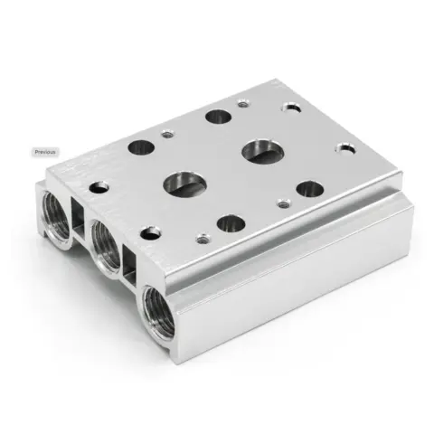Пневмоостров (коллектор) WAALPC 200M G1/4" — модульный распределительный блок