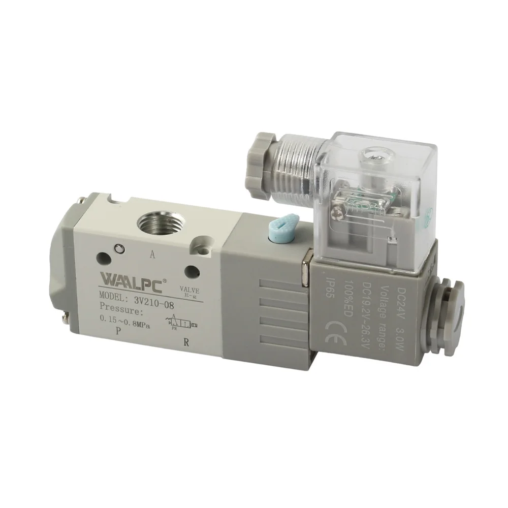 3v210_3v210_1-0-23.webp Распределитель с электромагнитным управлением Waalpc 3V210-08-DC24V — изображение 1