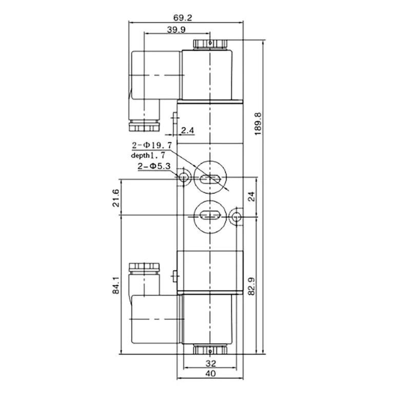 4M320-08-AC220V — распределитель, WAALPC