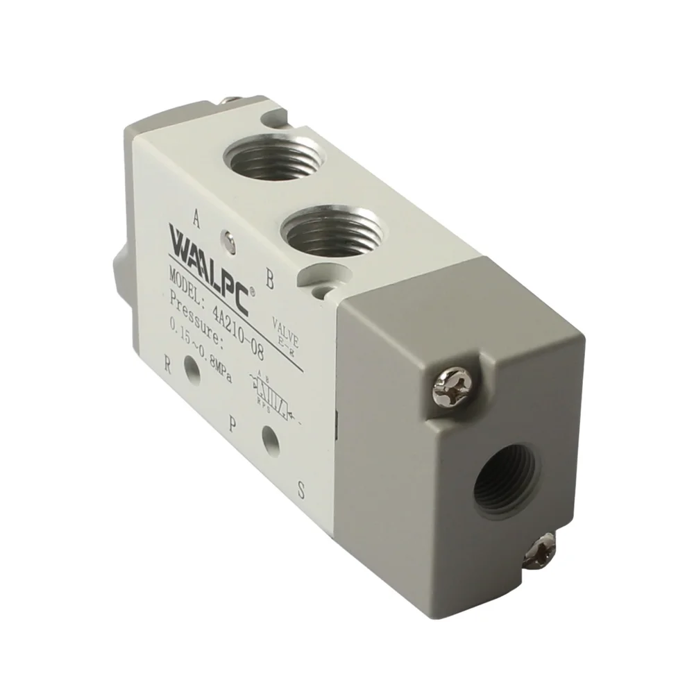 4a210_3-9.webp Распределитель с пневматическим управлением Waalpc 4A210-08 — изображение 1