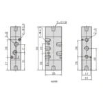 Распределитель с пневматическим управлением Waalpc 4A220-08 — изображение 2