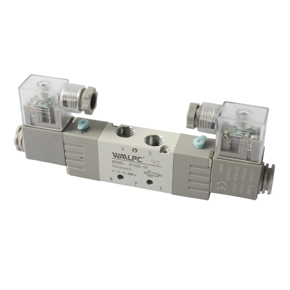 4v220_4v220_1-21.webp Распределитель с электромагнитным управлением Waalpc 4V220-06-DC24V — изображение 1
