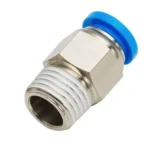 Фитинг прямой резьба-трубка Waalpc PC08-03 (R3/8" × 8 мм)