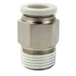 Фитинг прямой резьба-трубка Waalpc PC04-01 (R1/8" × 4 мм) — изображение 2