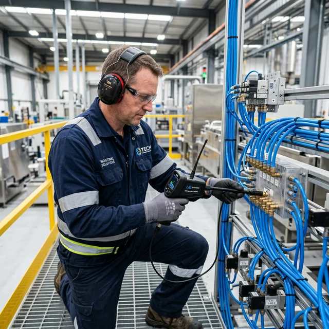 Ультразвуковой детектор утечек для пневмосистемы