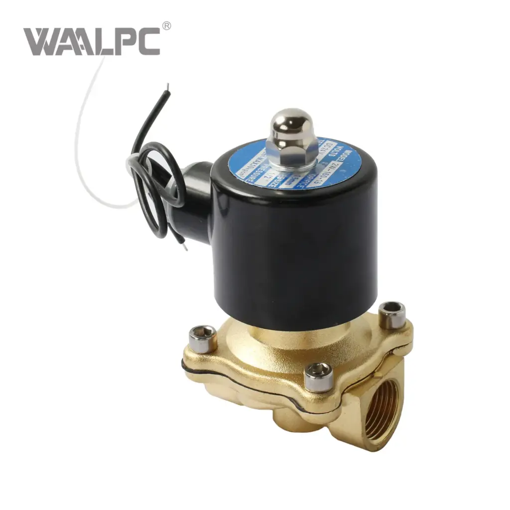 Соленоидный клапан WAALPC 2W160 — латунный, DN 16 мм