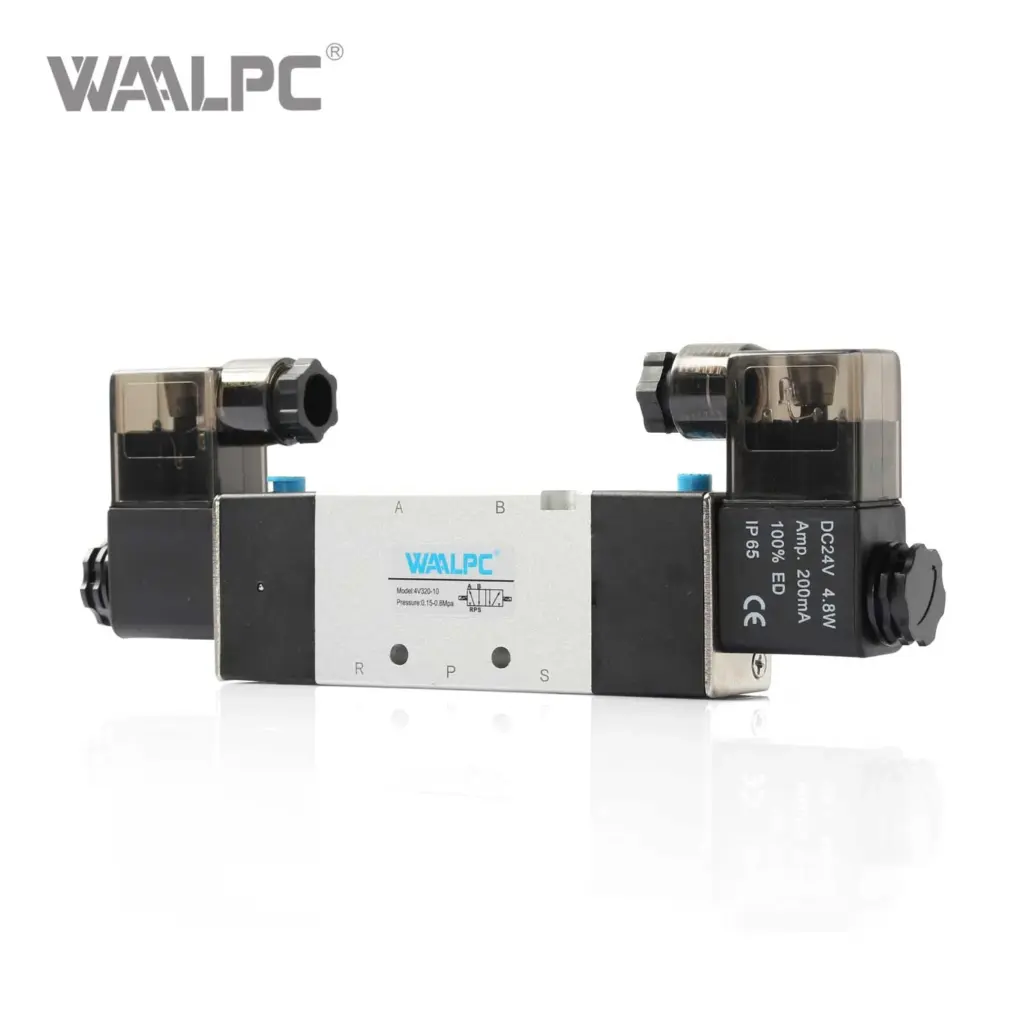Распределитель электромагнитный 5/3 WAALPC 4V (центр-закр) WAALPC 