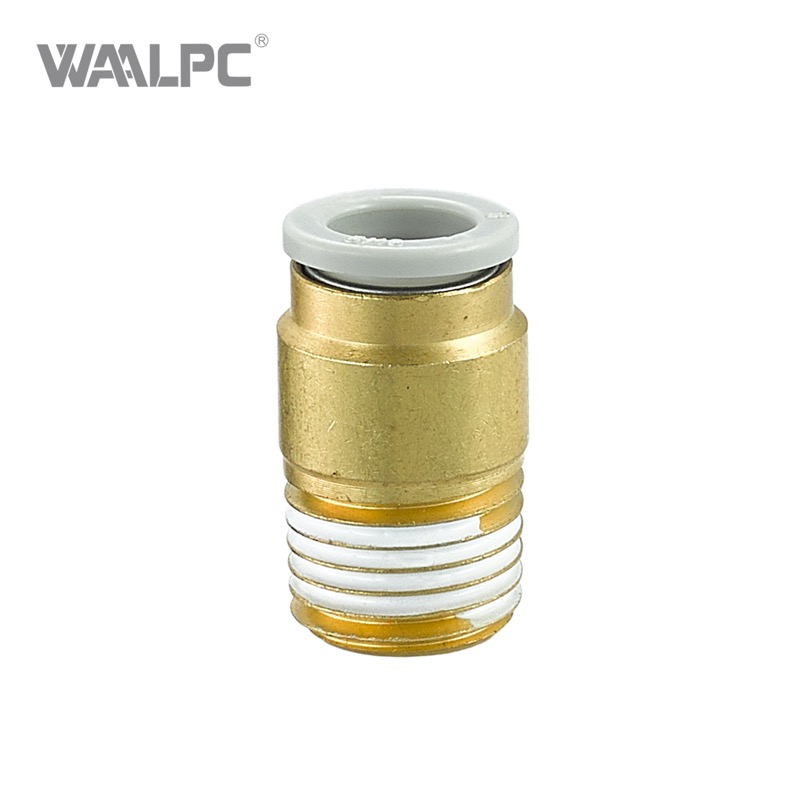 Фитинг прямой цанговый латунный G-резьба PC-G WAALPC PC-G