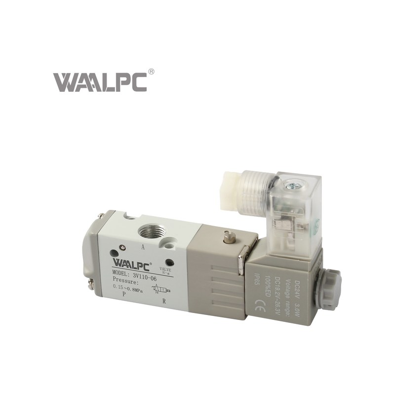 Распределители электромагнитные 3/2 3V (AirTAC-формат) WAALPC 3V