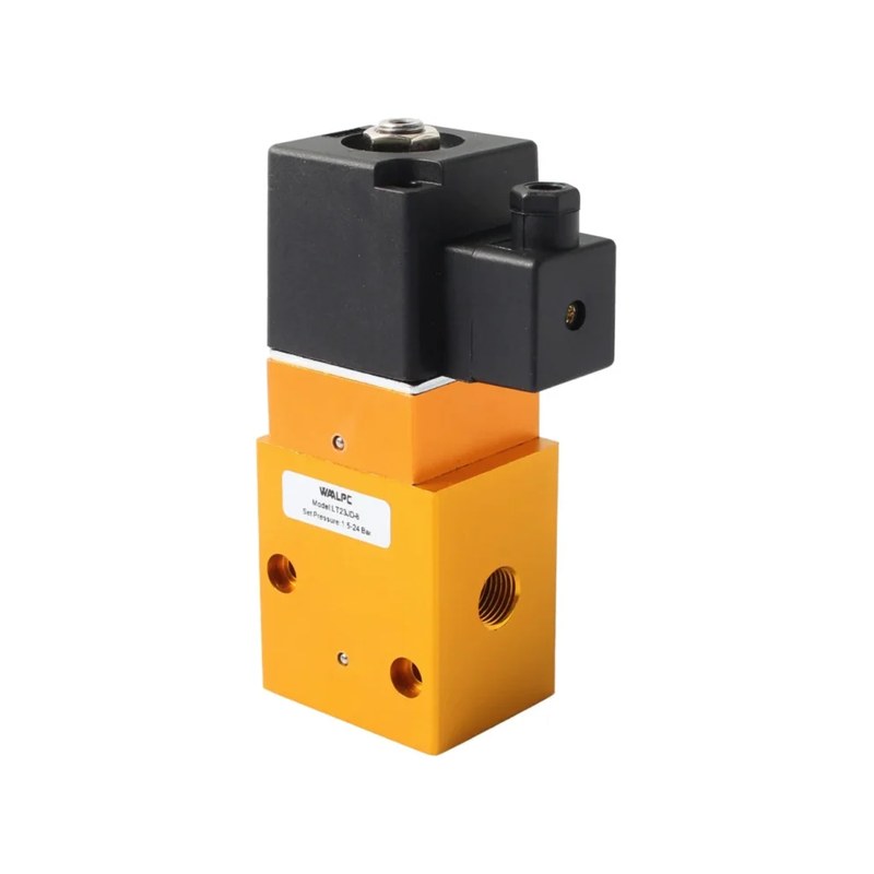 Пневмораспределители LT23JD — 3/2 NC нержавеющая сталь, DN8/15, 24V DC / 220V AC WAALPC 