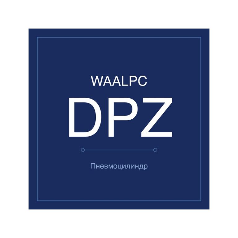 Пневмоцилиндр с двумя штоками DPZ