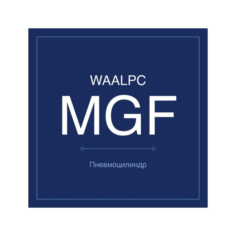 Пневмоцилиндр с направляющими MGF