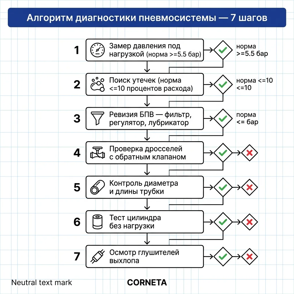 Иллюстрация: pnevmosistema rabotaet medlenno diagnostika