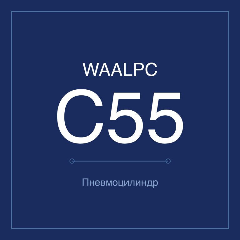 Пневмоцилиндр компактный C55 — Ø20–63 мм, ход 10–150 мм