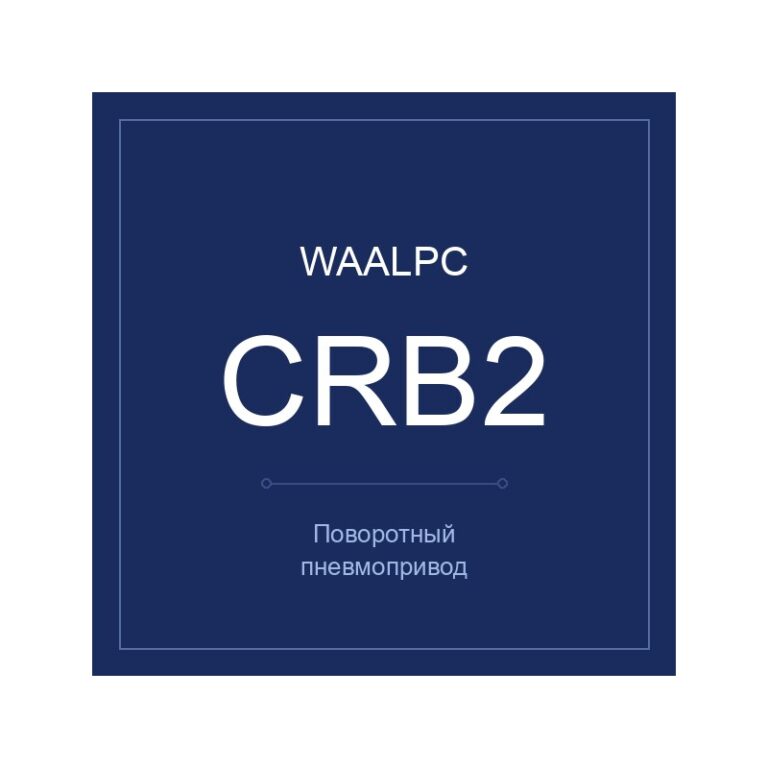 Поворотный пневмопривод CRB2