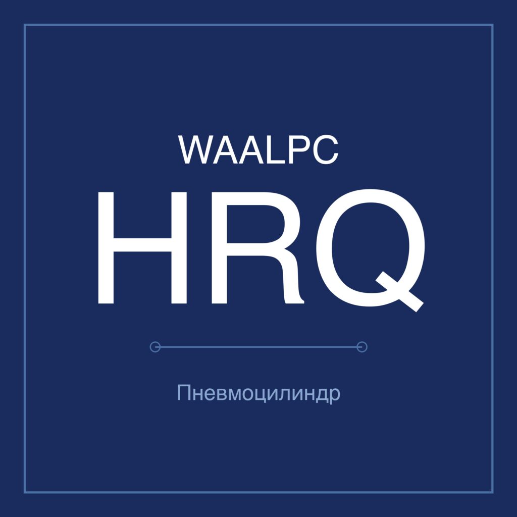 Поворотный пневмопривод HRQ — Ø2–50 мм WAALPC HRQ-10