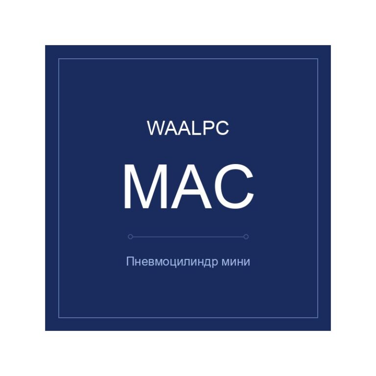 Пневмоцилиндр мини MAC