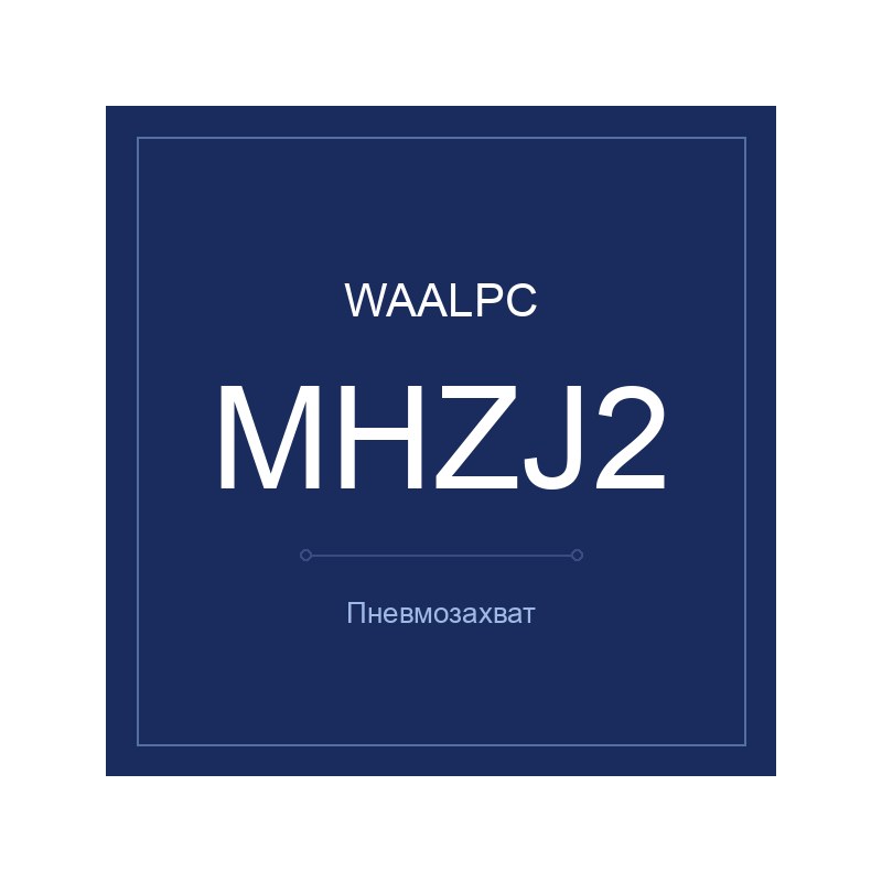 Пневмозахват MHZJ2 WAALPC MHZJ2-D-10