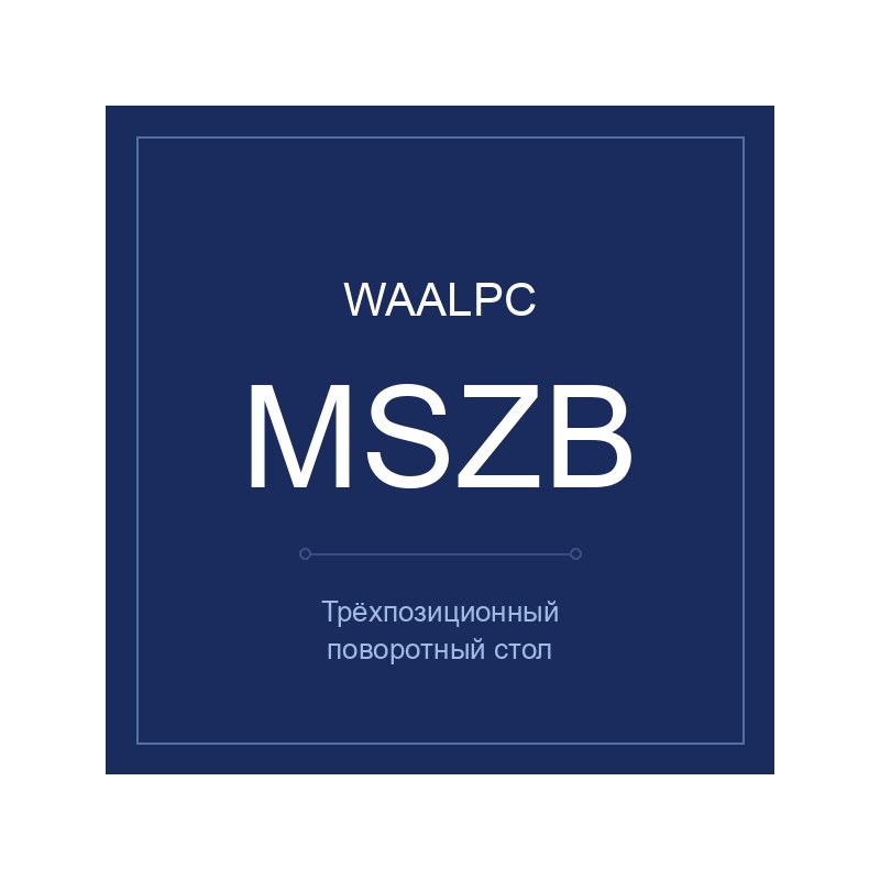 Поворотный пневмоцилиндр MSZB