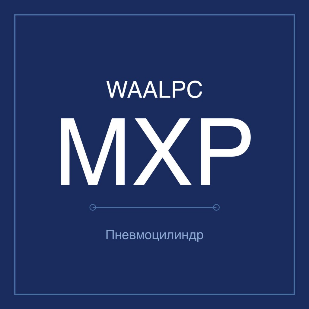 Пневмостол (слайдер) MXP — Ø5–16 мм, ход 5–30 мм WAALPC MXP-10-10