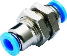 Фитинг переборочный прямой цанговый PM