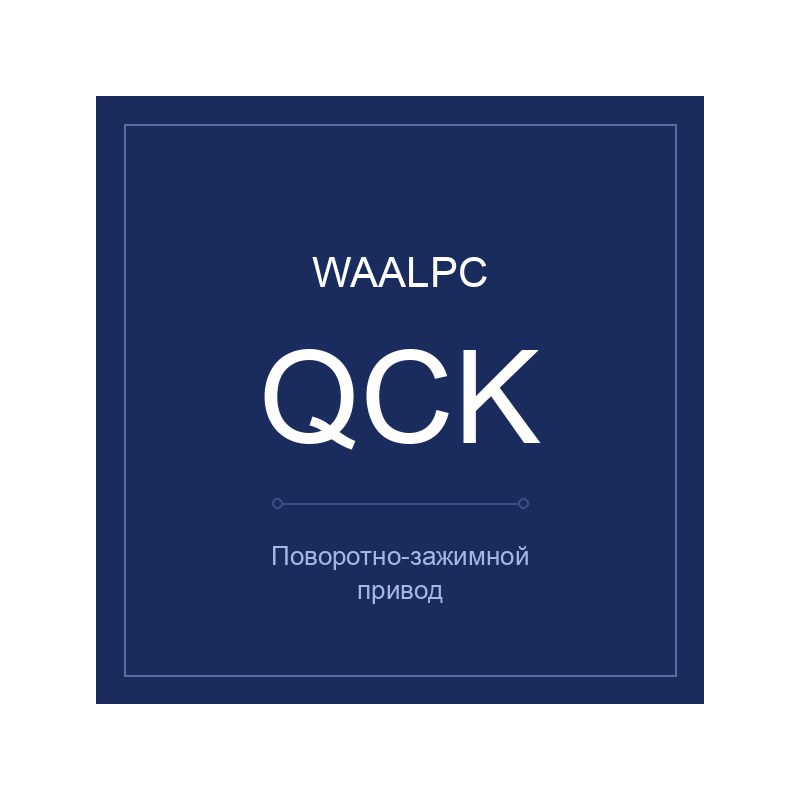 Пневмоцилиндр QCK-63-30, Ø63, ход 30 мм