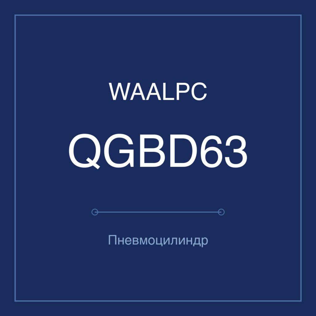 Пневмоцилиндр специальный QGBD63 — Ø40S;50S мм WAALPC QGBD63-40