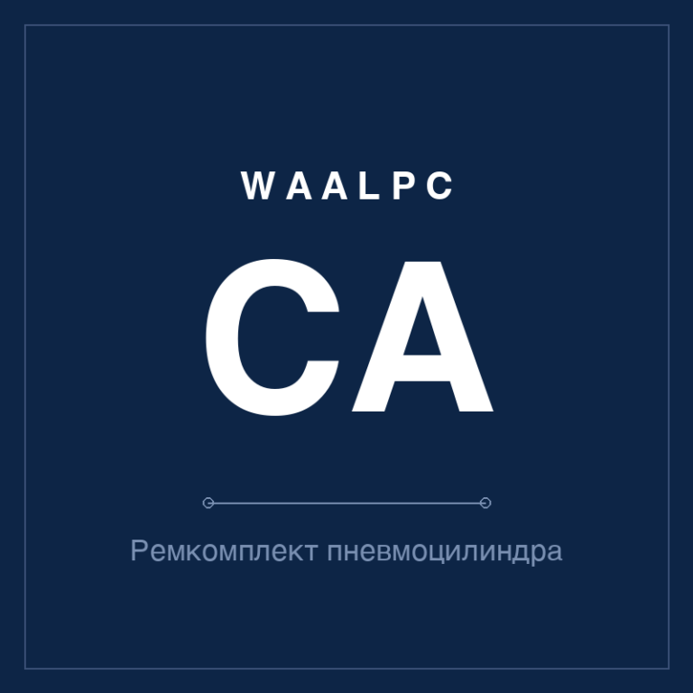Ремкомплект (уплотнения) пневмоцилиндра CA