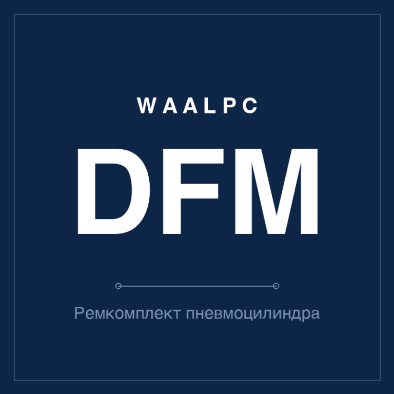 Ремкомплект (уплотнения) пневмоцилиндра DFM