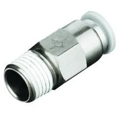 WAALPC Фитинг прямой цанговый (нерж.) WAALPC SPC — Ø 4/6/8/10 мм, резьба 01/02