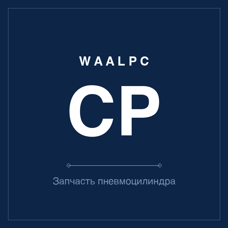 Запчасть пневмоцилиндра CP WAALPC CP-SP