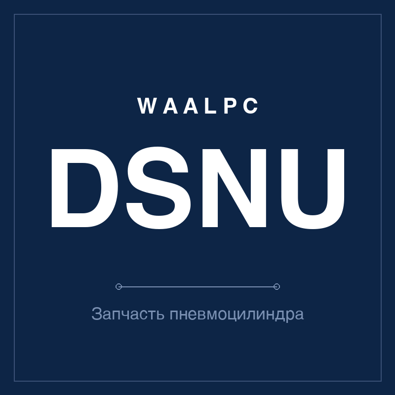 Запчасть пневмоцилиндра DSNU WAALPC DSNU-SP