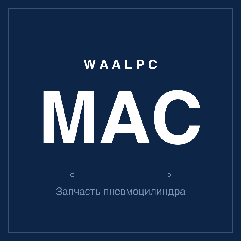 Запчасть пневмоцилиндра MAC WAALPC MAC-SP
