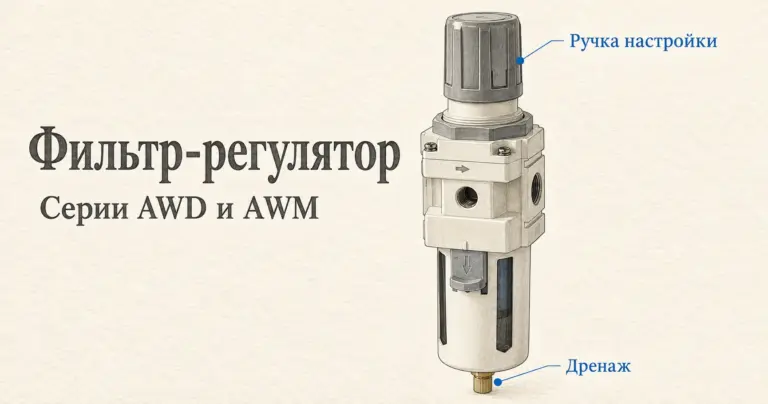 AWD и AWM: фильтр-регулятор 2-в-1 — разница и выбор присоединения