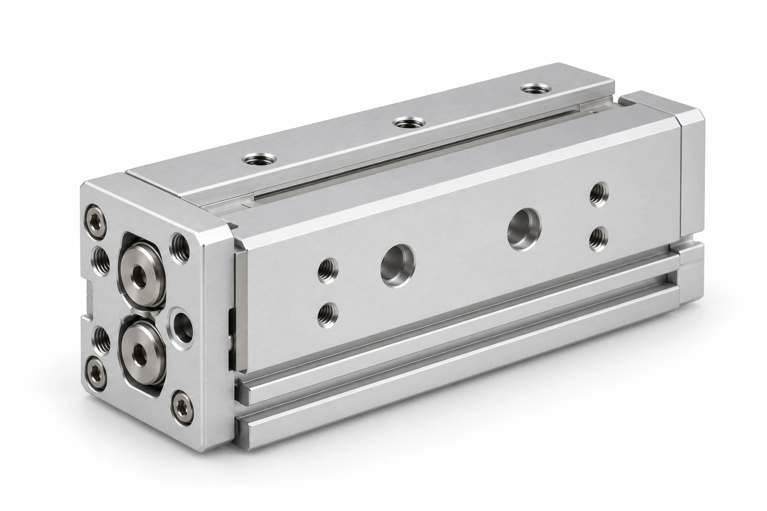 SNS MXS12X40 — Пневмостол MXS-12-40, диаметр поршня Ø12 мм, ход 40 мм
